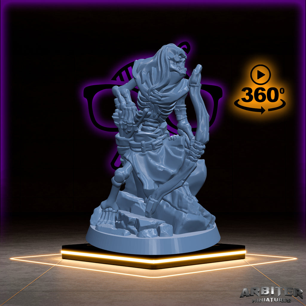 Skeleton Archers | Arbiter Legion I | Undead miniature for Tabletop games like D&D or War Gaming | Dead Undead Army