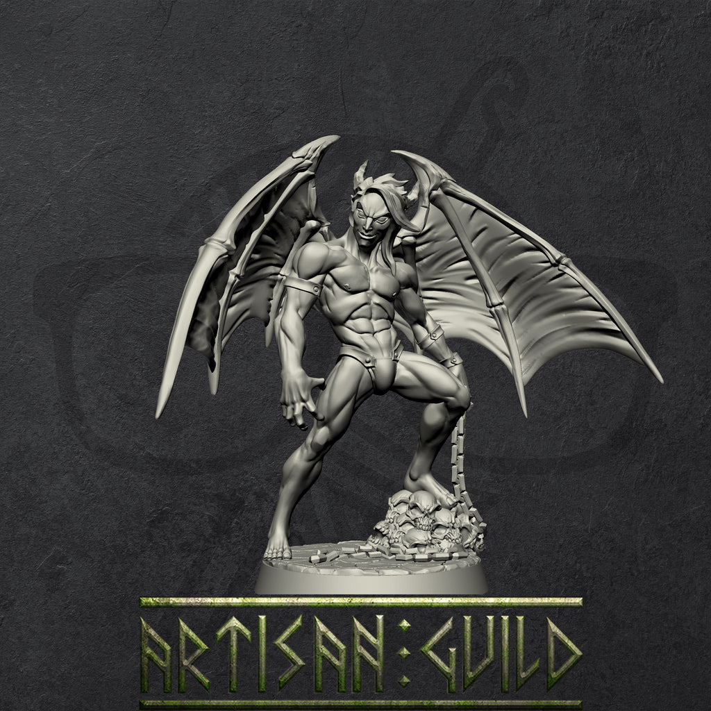 Vanos and Aya - Lust Demons | Human | Devils | Abyss Demon miniature for Tabletop games like D&D and War Gaming