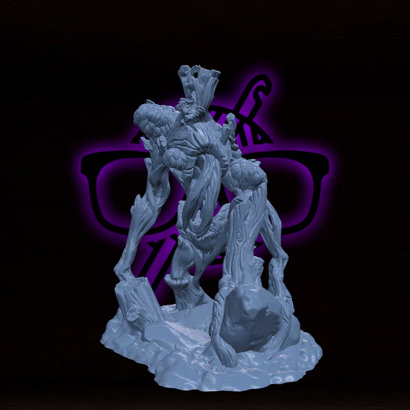 Treant | Shambling Mound | Twig Blight miniature for Tabletop games like D&D or War Gaming | KS-01 Ent