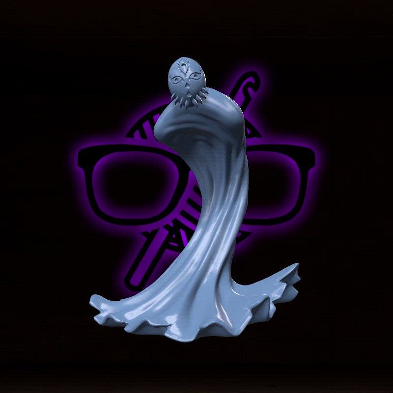 Rakuto, the Exiled Spirit | Demon | Fiend miniature for Tabletop games like D&D and War Gaming| Dungeons and Dragons Mini | RN estudio
