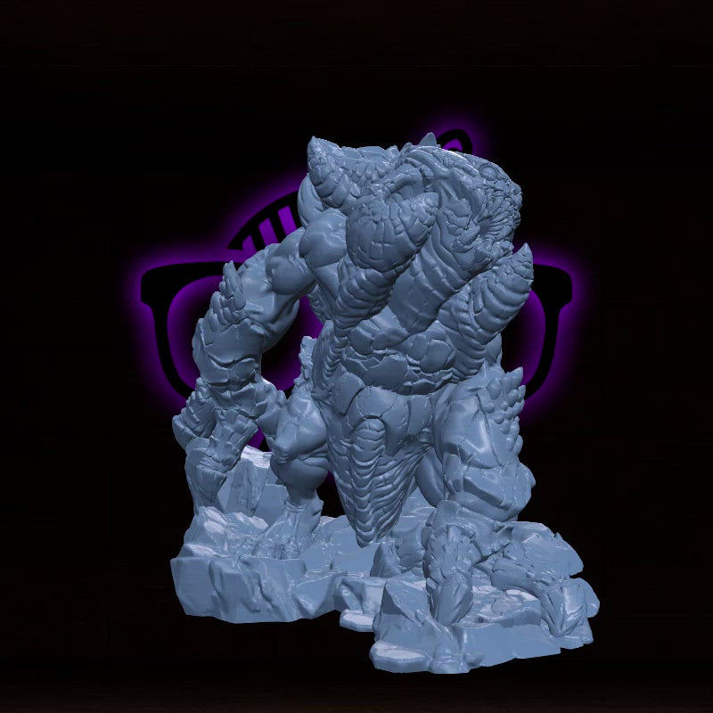Under hulk |  Hulk fiend miniature for Tabletop games like D&D or War Gaming | KS-01 Hulk Sculpted By Arbiter Miniatures