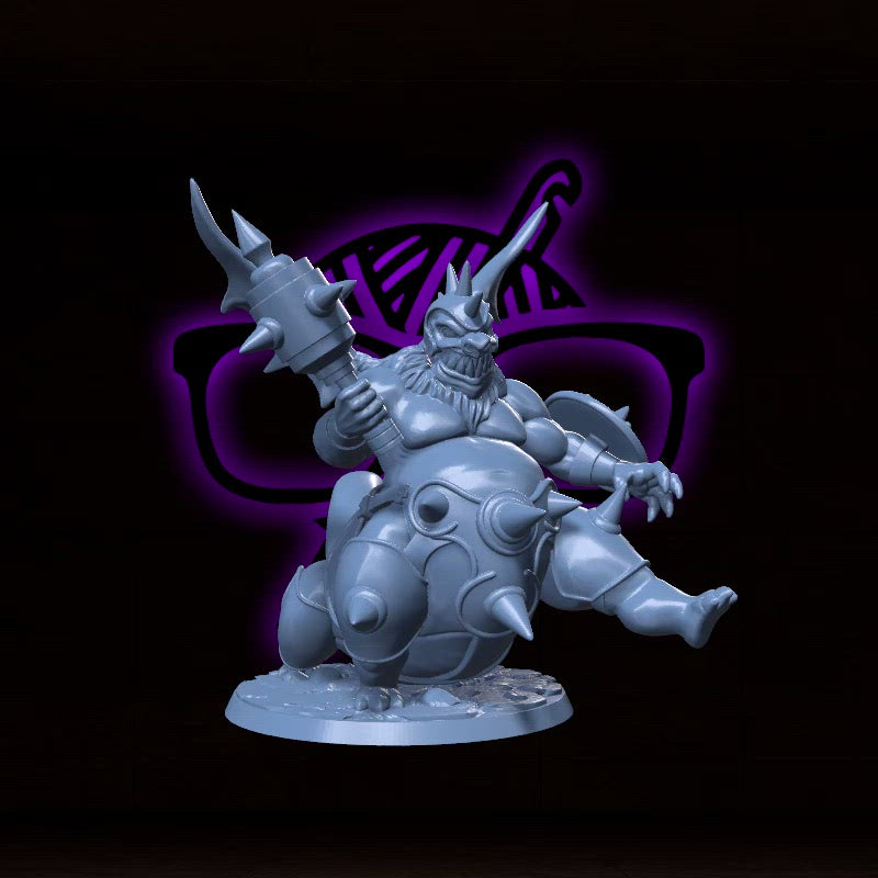 Infernox, the Pit Commander | Brantok | Pit Lord Fiend Miniature for Tabletop games like D&D and War Gaming| Dungeons and Dragons Mini | RN estudio