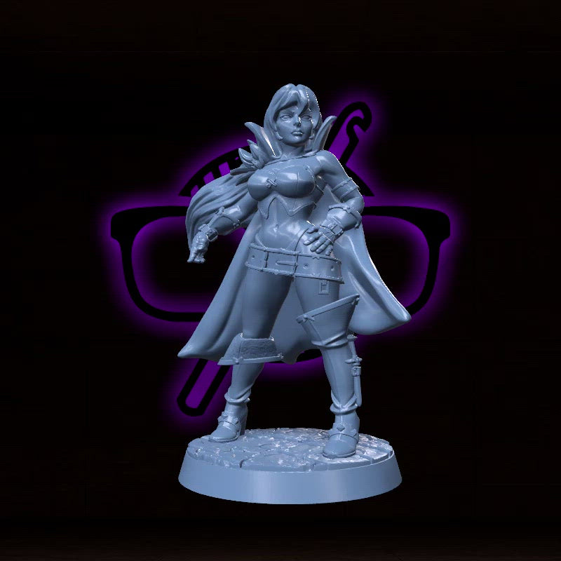 Elaine Stormweaver | Sorcerer or Wizard Miniature for Tabletop games like D&D and War Gaming| Dungeons and Dragons Mini