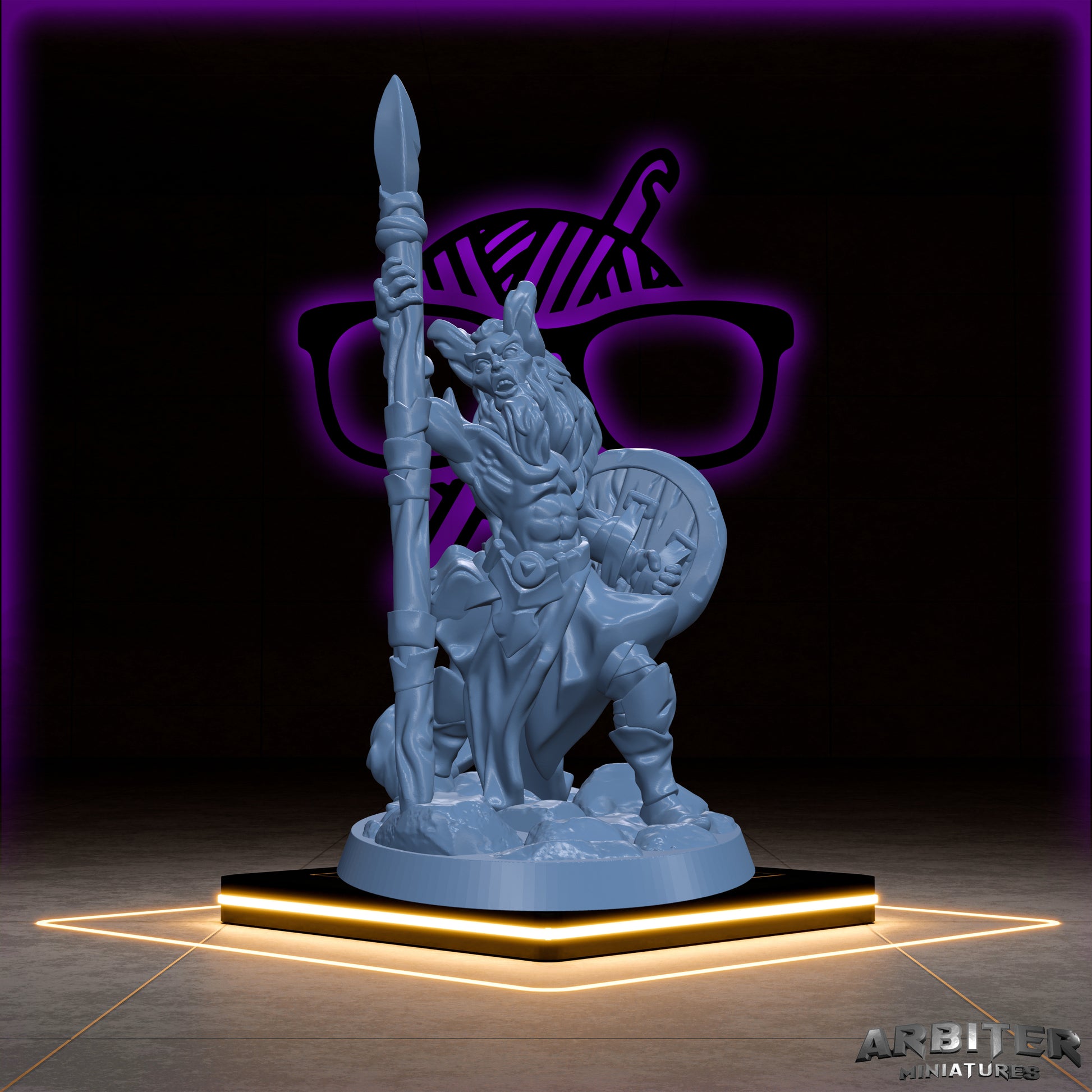 Tiefling | Male and Female  Arbiter| Character miniature for Tabletop games like D&D or War Gaming | Barbarian Wizard Warlock Bard Sorcerer