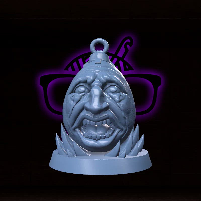 Kings Lithonit, Harbinger of Doom | Egg miniature for Tabletop games like D&D and War Gaming| Dungeons and Dragons Mini | RN estudio