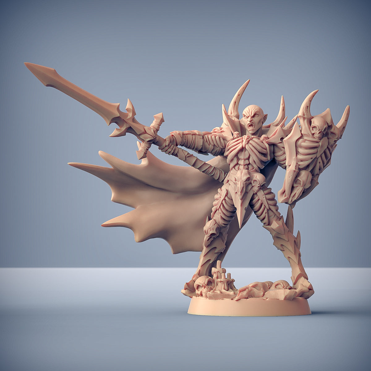 Drakenmire The Bonelord | Soulless Vampire Lord miniature for Tabletop games like D&D and War Gaming
