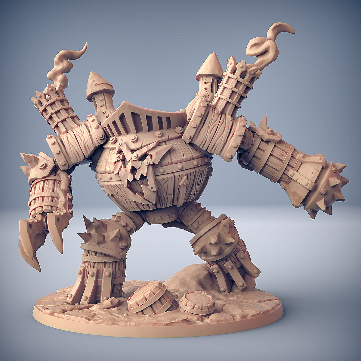 Scrap Golem | Modular Sparksoot Goblin Mount miniature for Tabletop games like D&D and War Gaming
