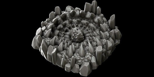 Stepsnare, the Spiked Menace | Swallower Miniature for Tabletop games like D&D and War Gaming