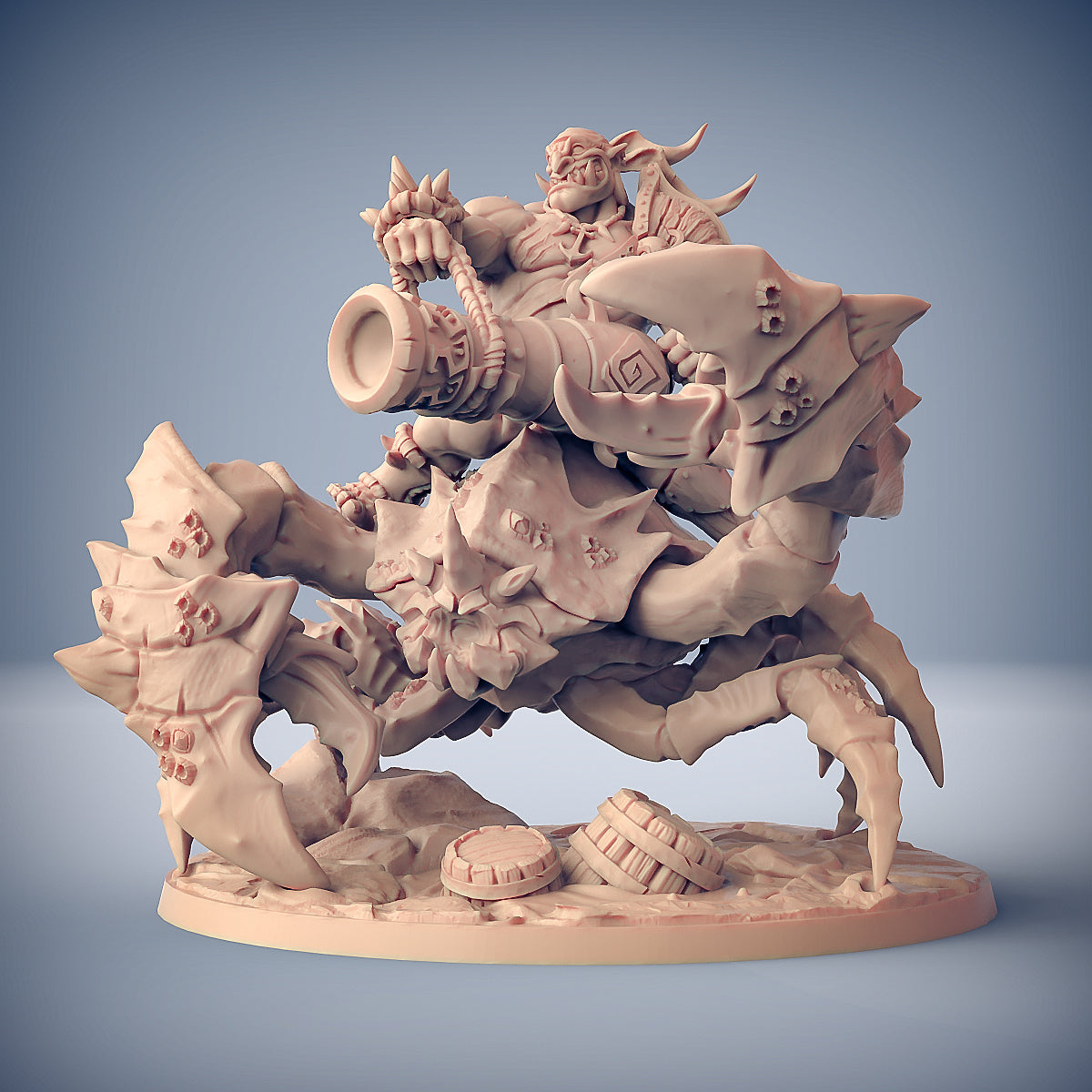Marshclaw the Swamp Crab | Ogre Marauders Mount Miniature miniature for Tabletop games like D&D and War Gaming