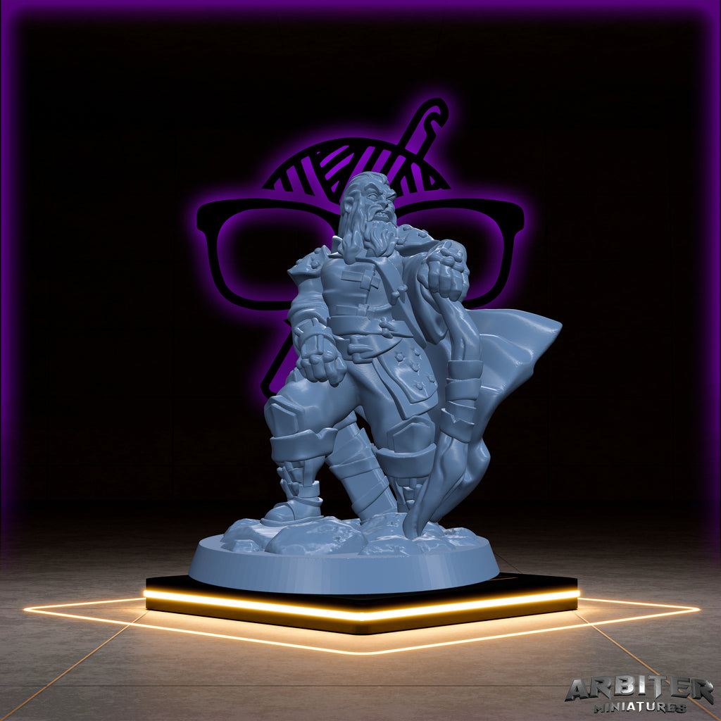 Ranger | Male and Female |Arbiter| Character miniature for Tabletop games like D&D or War Gaming | Hunter Beast Master Monster Slayer