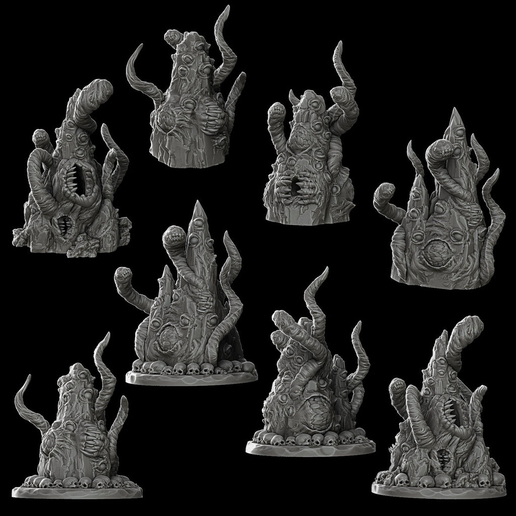 Fleshfuse Stalagmites | Roper | Miniature for Tabletop games like D&D and War Gaming