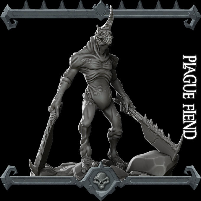 Malus, the Pestilence Stalker | Plague Fiend Miniature for Tabletop games like D&D and War Gaming