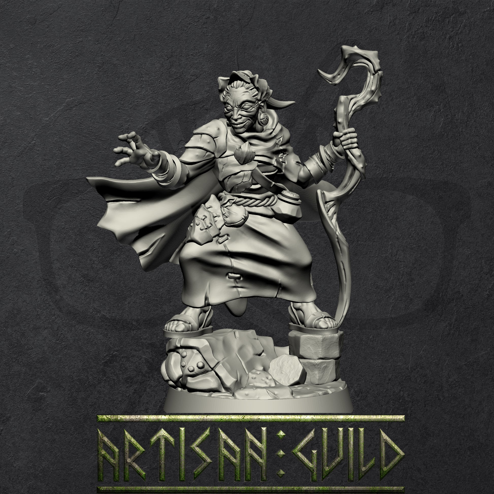 Scourgeland Survivors set | Modular Human miniatures miniature for Tabletop games like D&D and War Gaming